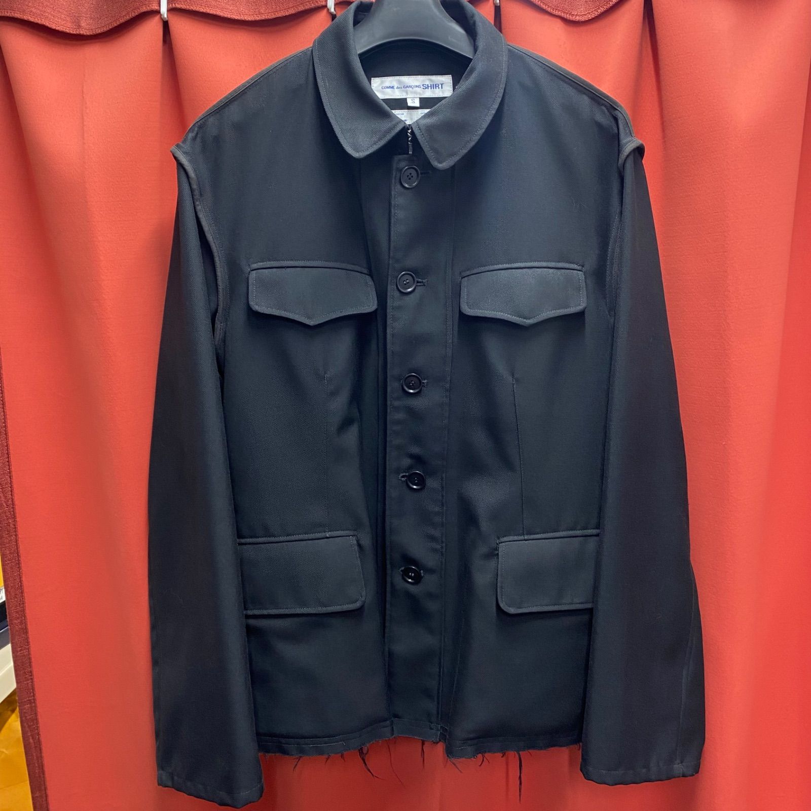 COMME des GARÇONS SHIRT コムデギャルソン シャツ ジャケット ボタン 