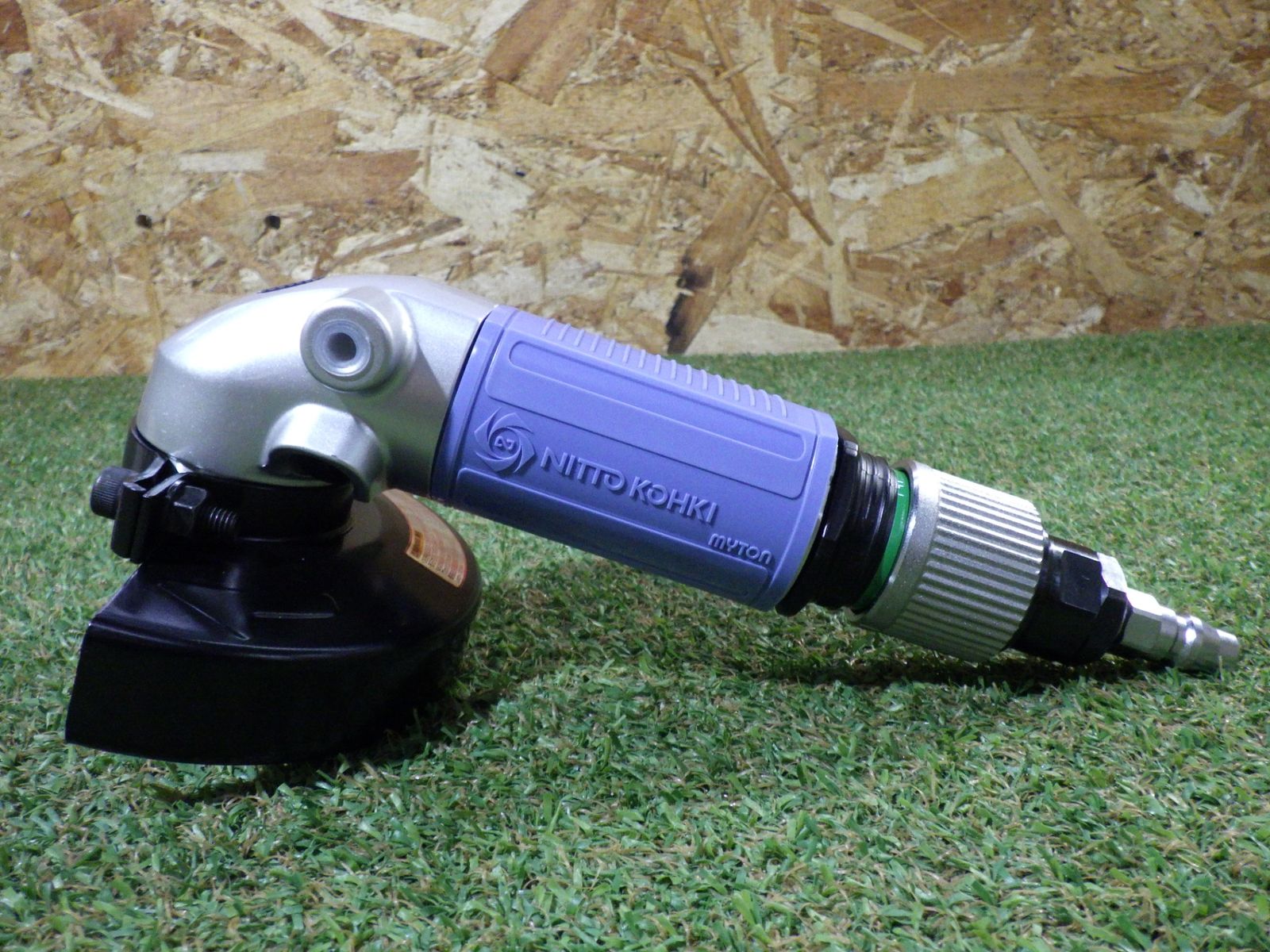 NITTO KOHKI 日東工器 MYTON マイトン エアーグラインダー MYG-40R 電動工具 研磨機 箱に汚れ