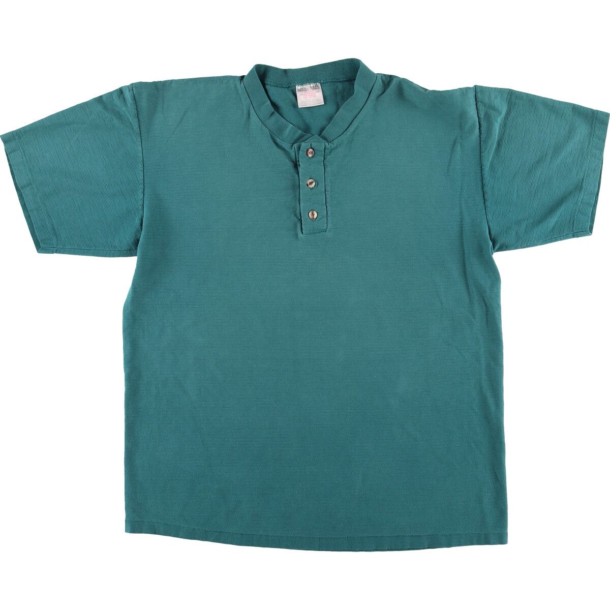 古着 90年代 オニータ ONEITA 無地ヘンリーネックTシャツ USA製 メンズ 