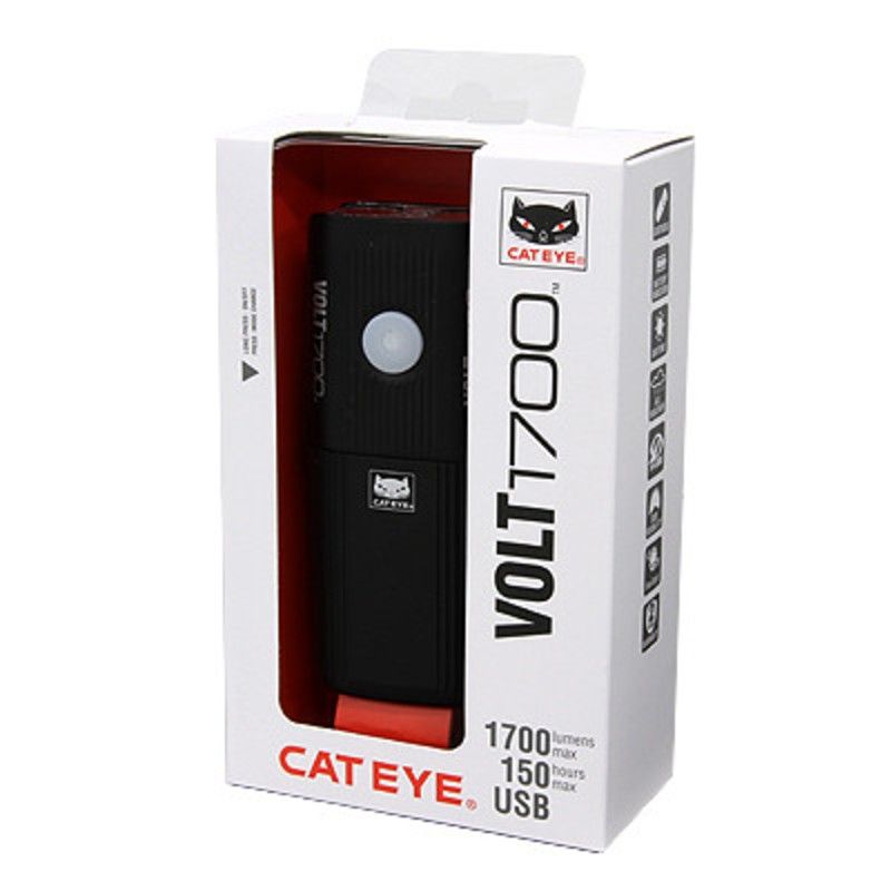 キャットアイ(CAT EYE)] HL-EL1020RC VOLT1700 USB充電式ライト サイクル/自転車 ブラック - メルカリ