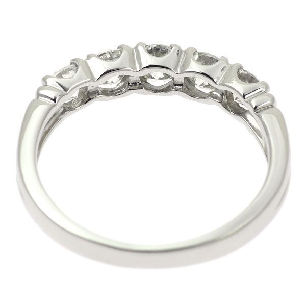 Pt900 ダイヤモンド リング 1.005ct 一文字 - メルカリ 