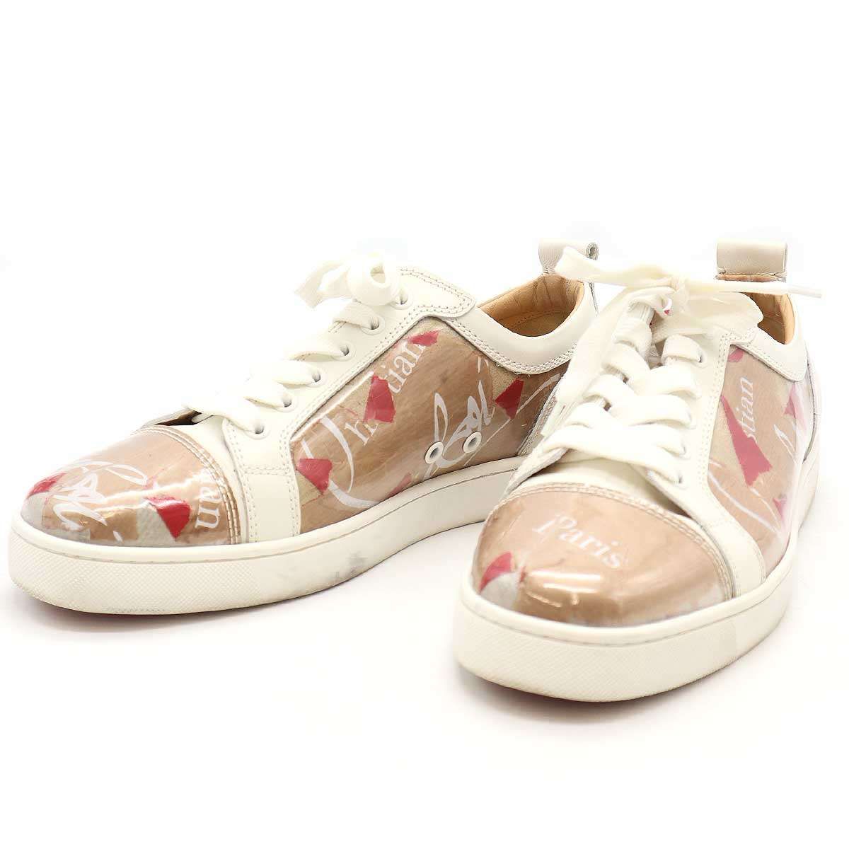 クリスチャンルブタン クラフトデザイン LOUBI KRAFT レザースニーカー Christian Louboutin クリスチャンルブタン LOUBI KRAFT クラフト