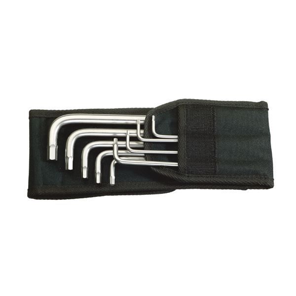 WERA ヴェラ ボール付ヘックスプラス L型 レンチ ステンレス製 対辺3|32-3|8 9本組セット 022721 工具 ツール DIY 作業工具 道具