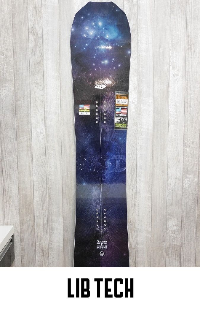 26 LIBTECH T.RICE GOLDEN ORCA 157 保証付 スノーボード オールラウンド パウダー フリーライド