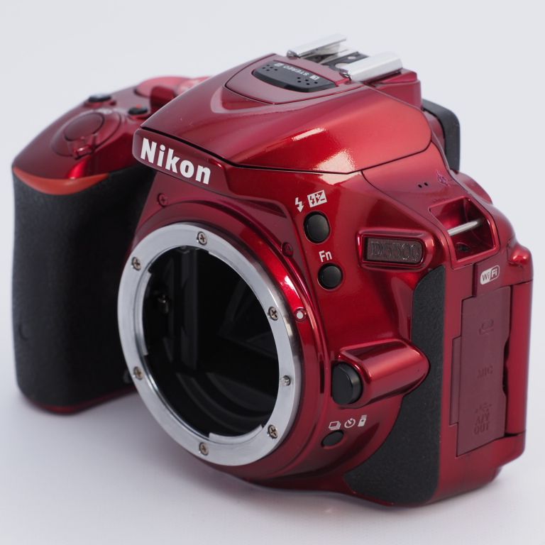 Nikon ニコン デジタル一眼レフカメラ D5500 ボディ レッド 2416万画素 3.2型液晶 タッチパネル D5500RD #8463 -  メルカリ