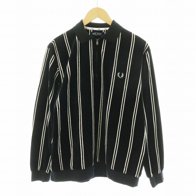 フレッドペリー FRED PERRY HALF ZIP POLO SWEAT スウェット