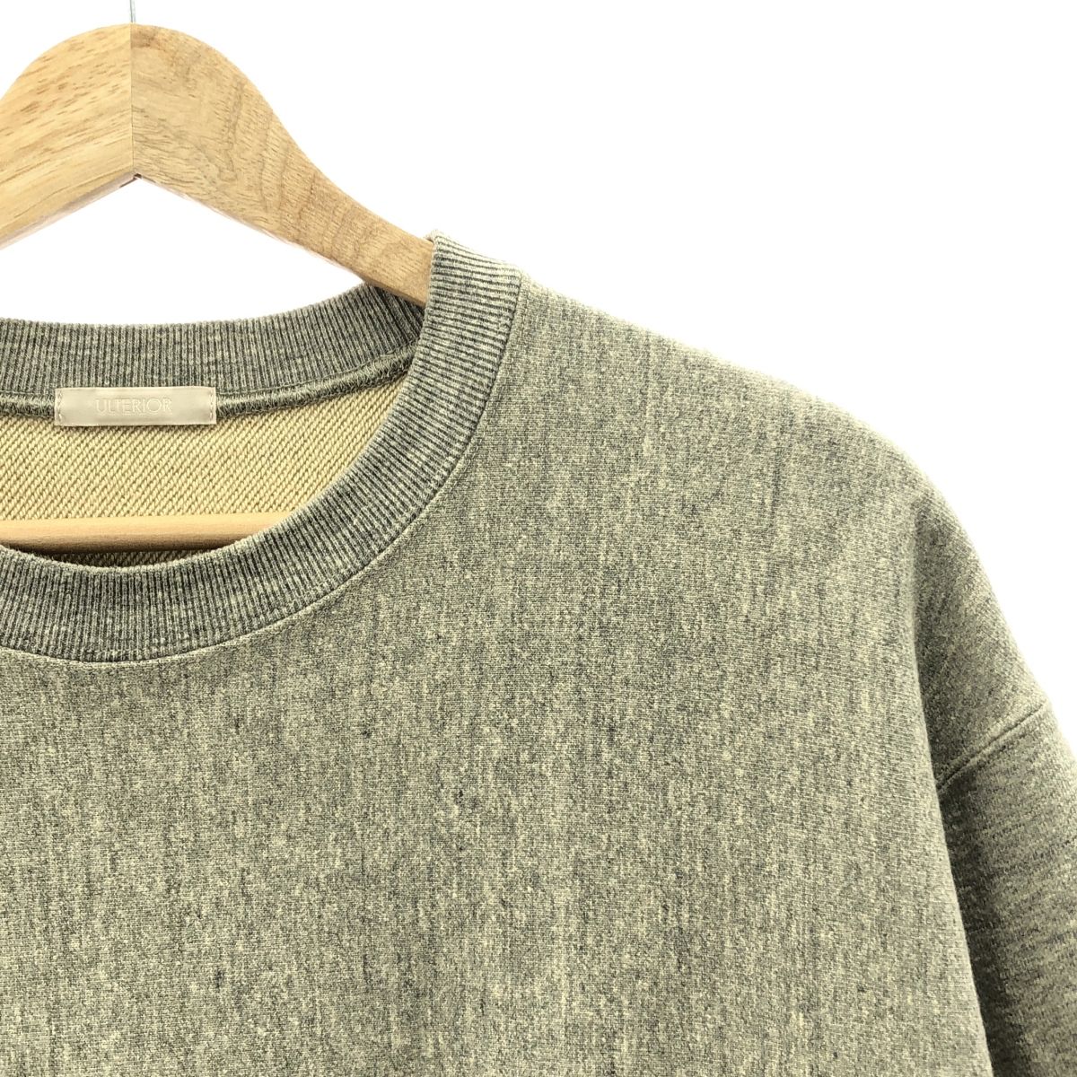 ULTERIOR / アルテリア | 2022AW | VINTAGE FADED TERRY RW SWEAT