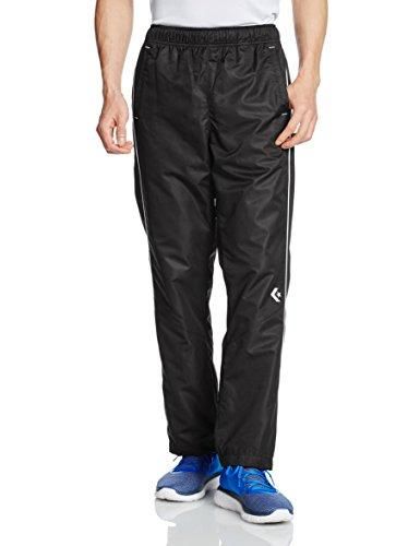 【新品・4営業日で発送】CONVERSE 6F ウォームアップパンツ(スソファスナー) (CB162508P) 色 : ブラック／ホワイト サイズ : 2XO 