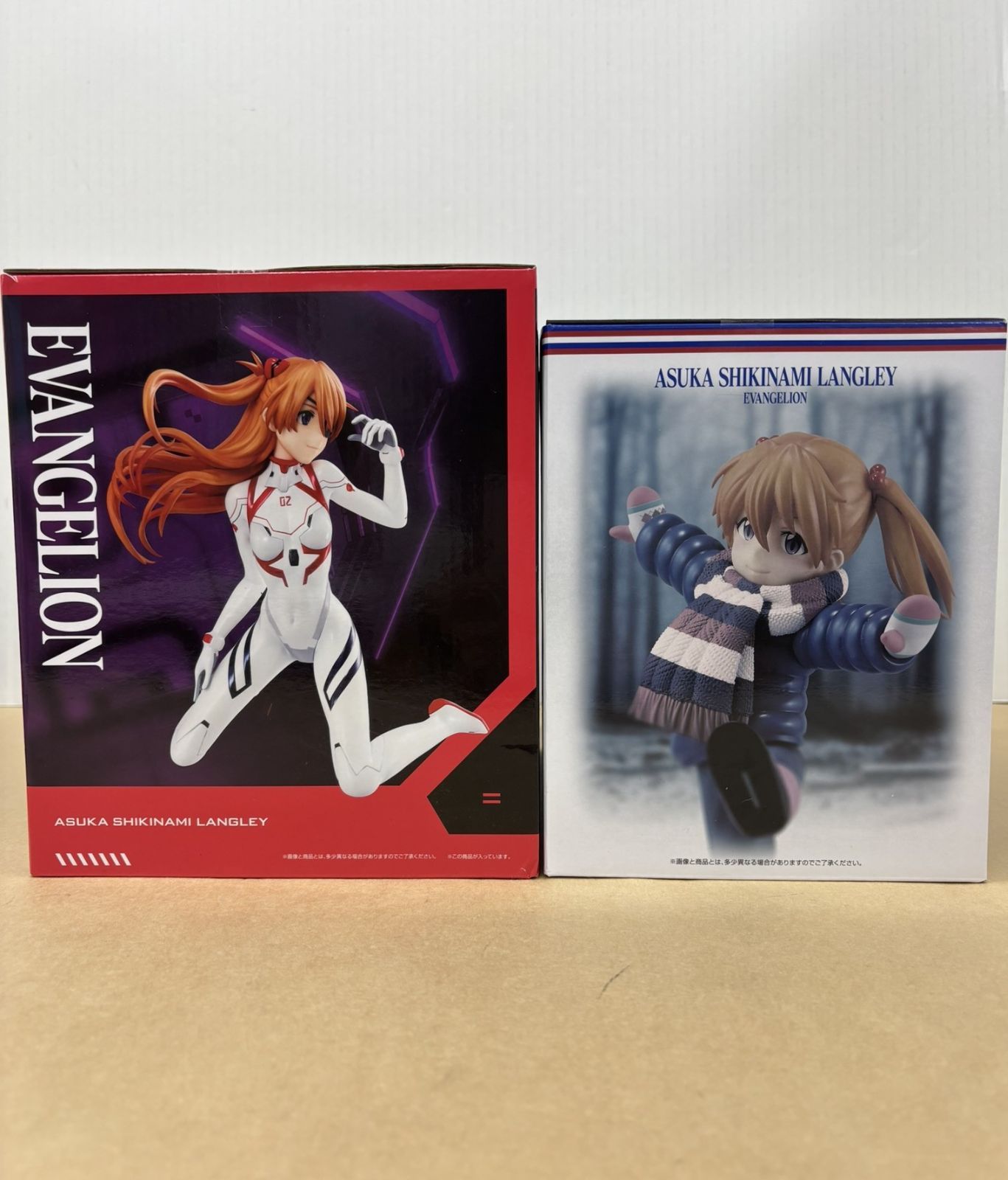 エヴァンゲリオン ～ヤマト作戦！ アスカ・ラングレーのフィギュアB賞.D賞セット 一番くじ エヴァ ～ヤマト作戦！～ B賞アスカ&C賞マリ : ryoshi