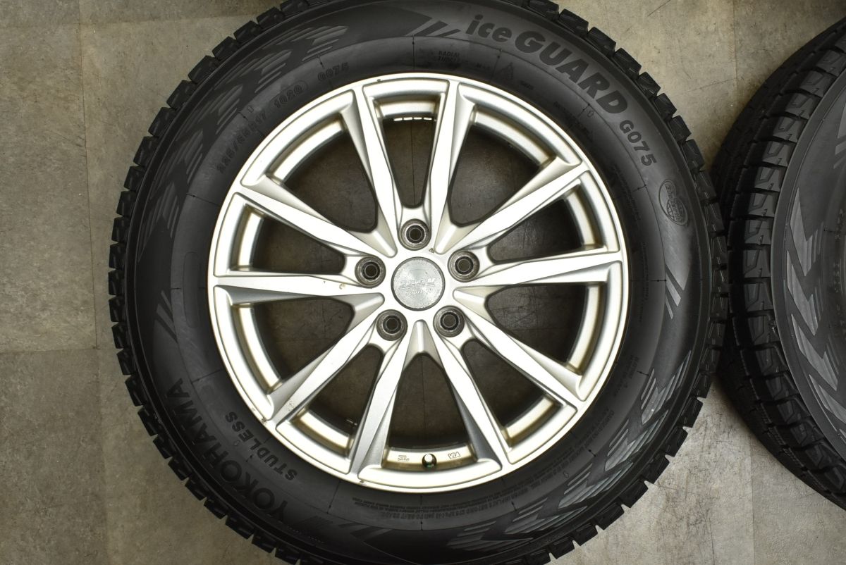 正規品 バリ溝 ZACK 17in 7J 48 PCD114.3 アイスガード G075 225 65R17 ハリアー RAV4 CR-V CX-5 CX-8 エクストレイル レガシィアウトバック 超激安セール 開催中です！