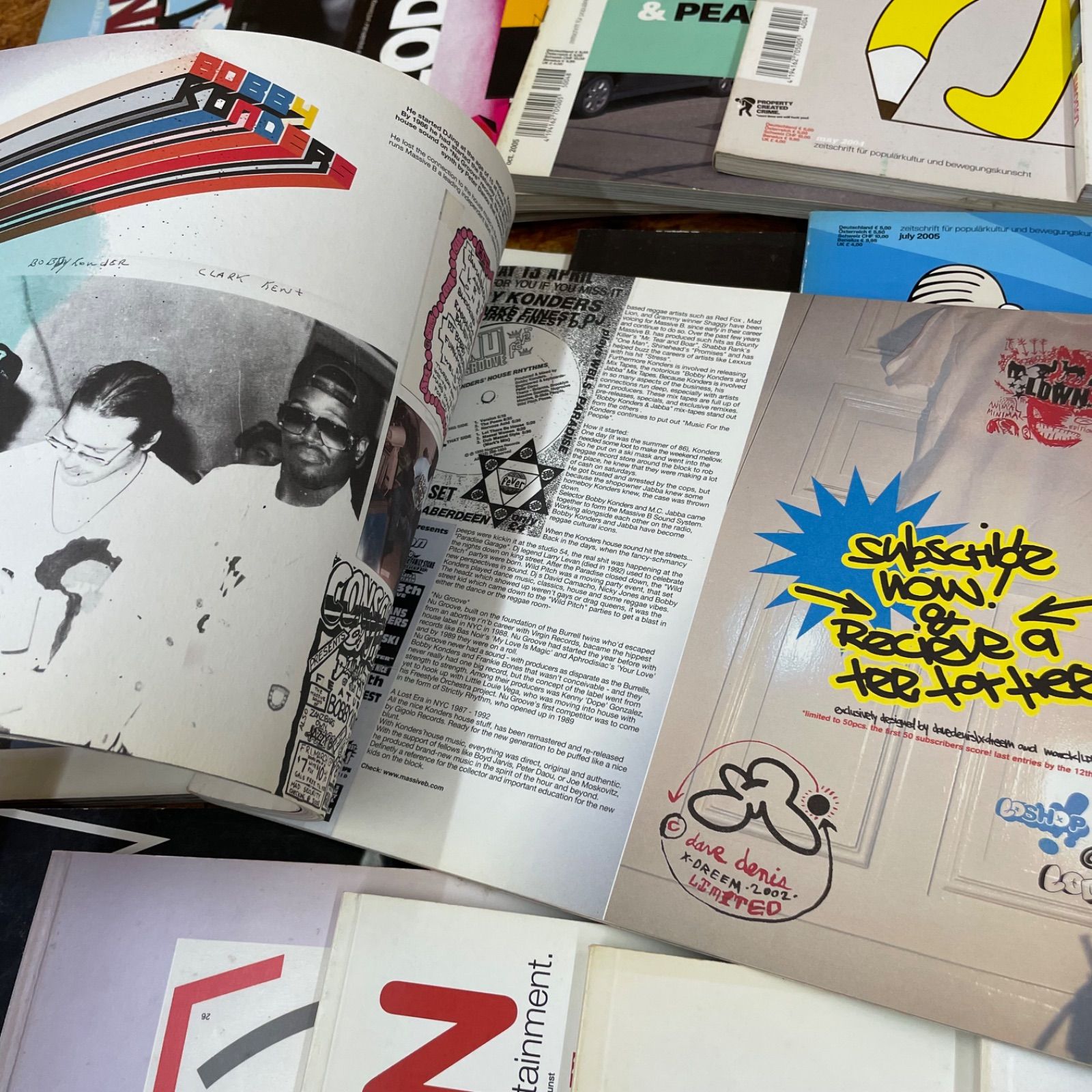 18冊セット LODOWN 2004~2005年 海外マガジン ベルリン 洋書 雑誌