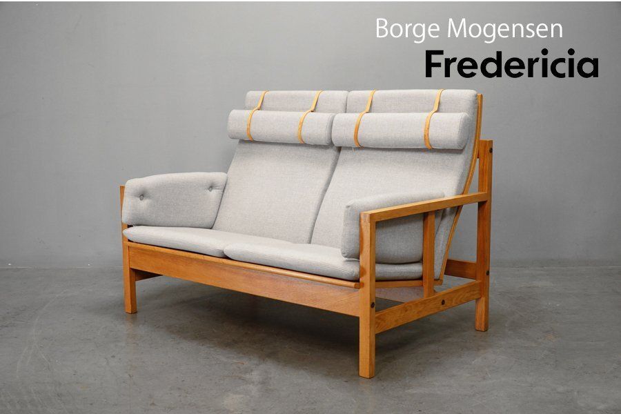 北欧デンマーク家具】Borge Mogensen(ボーエ・モーエンセン) Fredericia (フレデリシア)「Model.2252」2人掛けソファ  ant405 - メルカリ