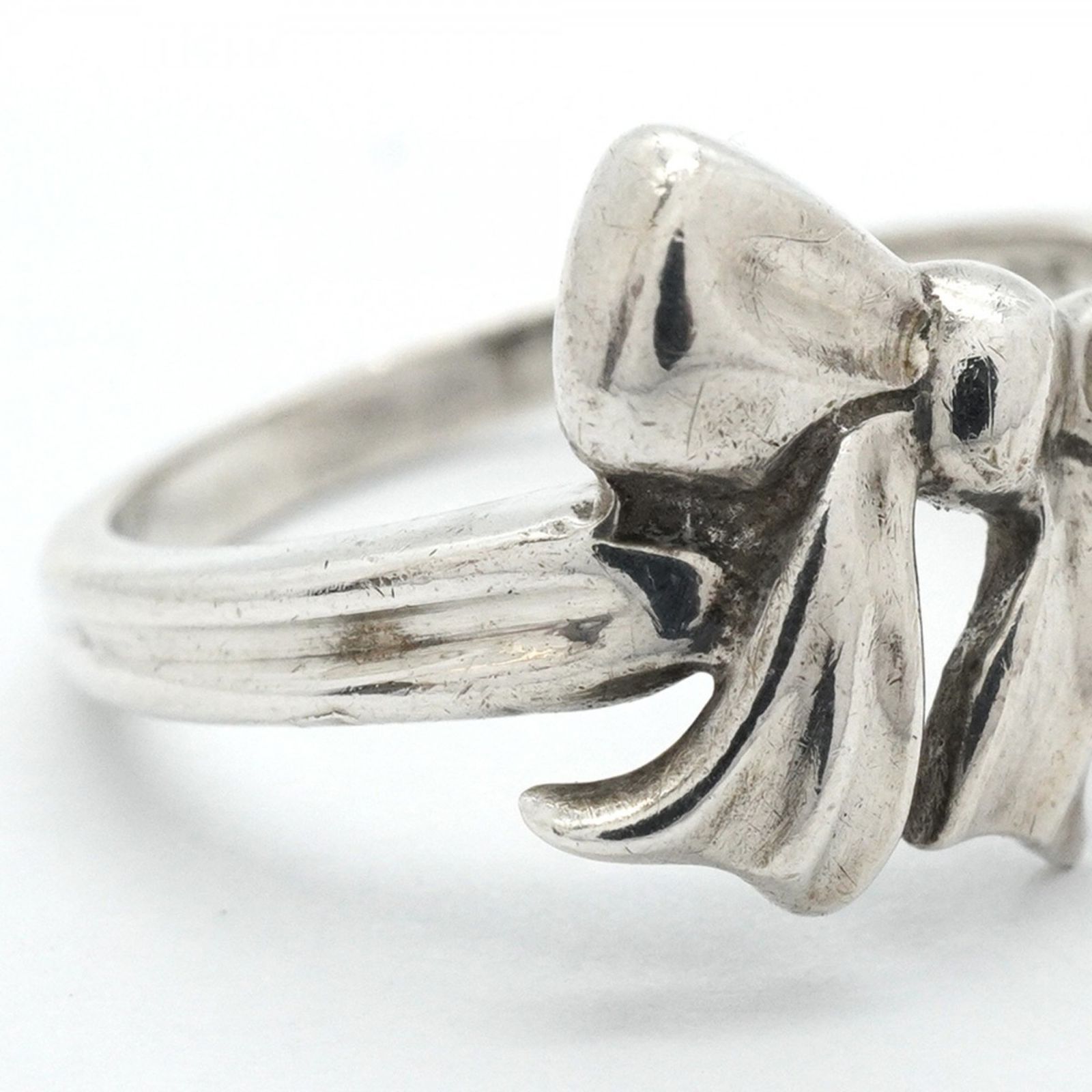 5jgb0528】ティファニー リング リボンモチーフ シルバー925 11号