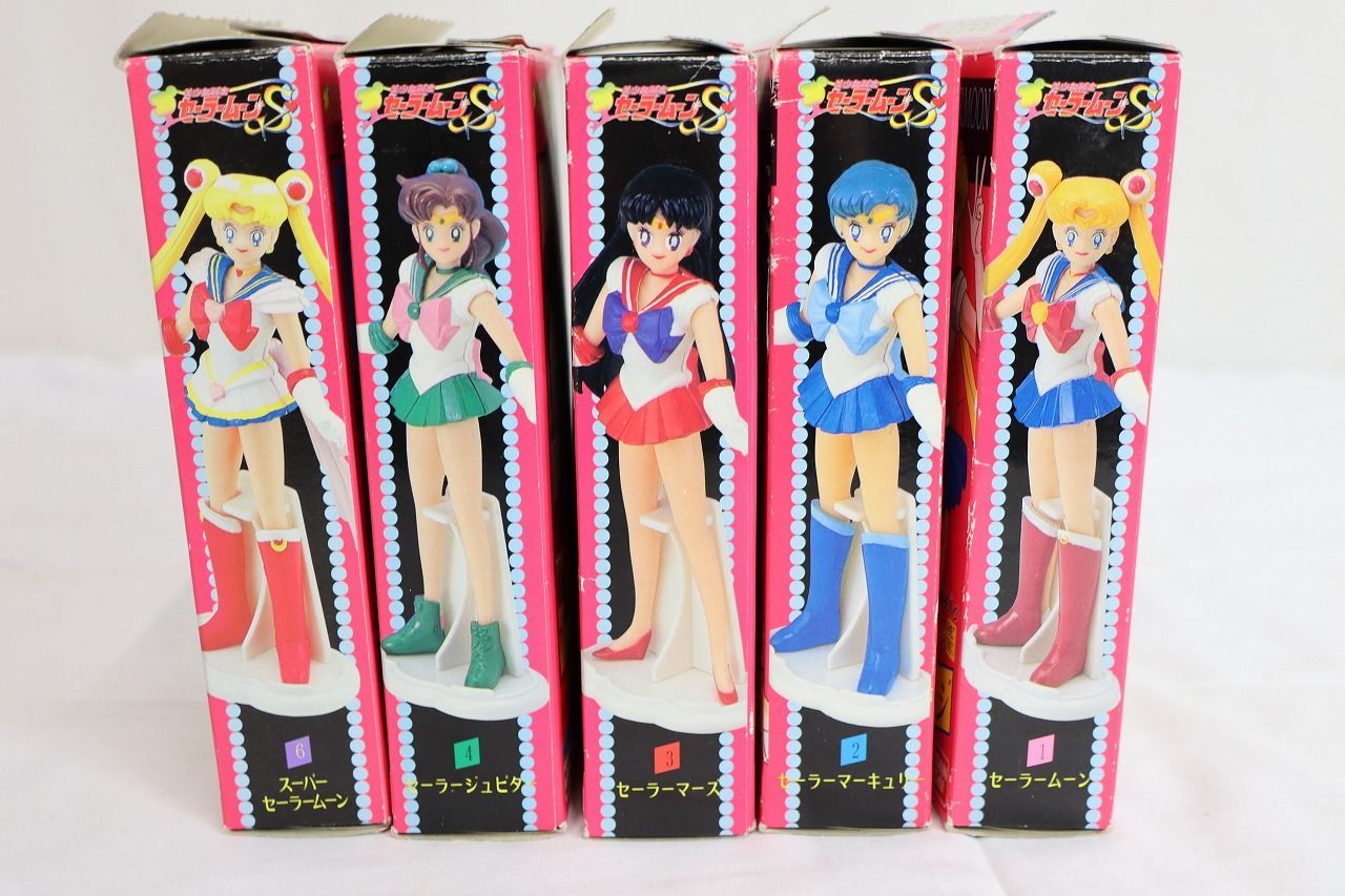 ○美少女戦士セーラームーンS セーラーチェンジ フィギュア 5点