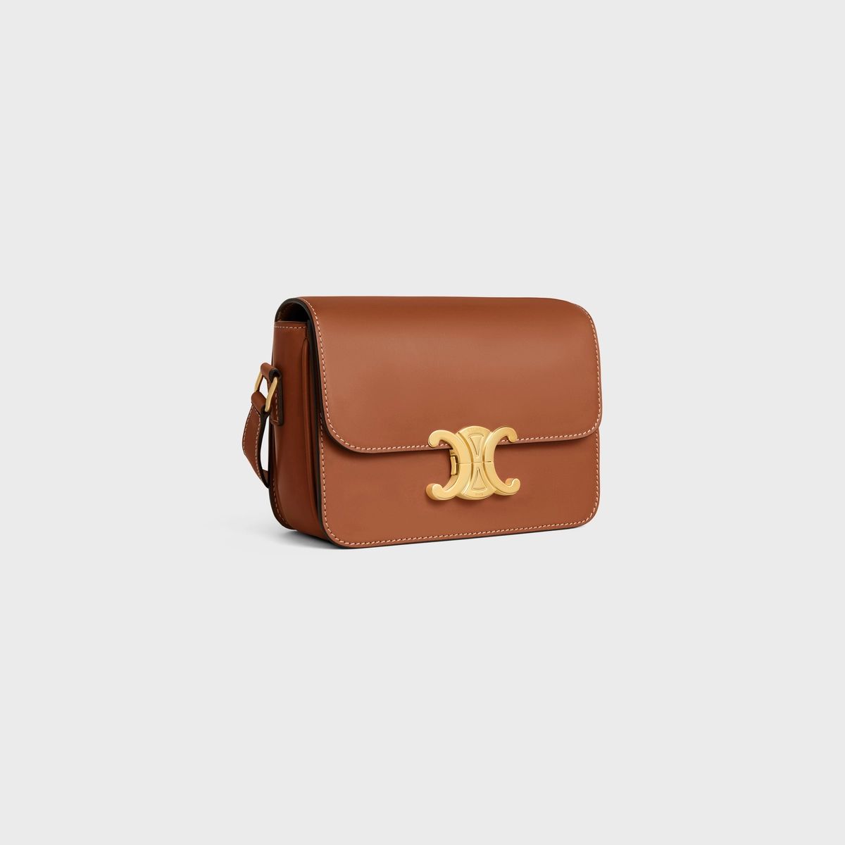 新品 CELINE セリーヌ ティーン トリオンフ ショルダーバッグ タン 
