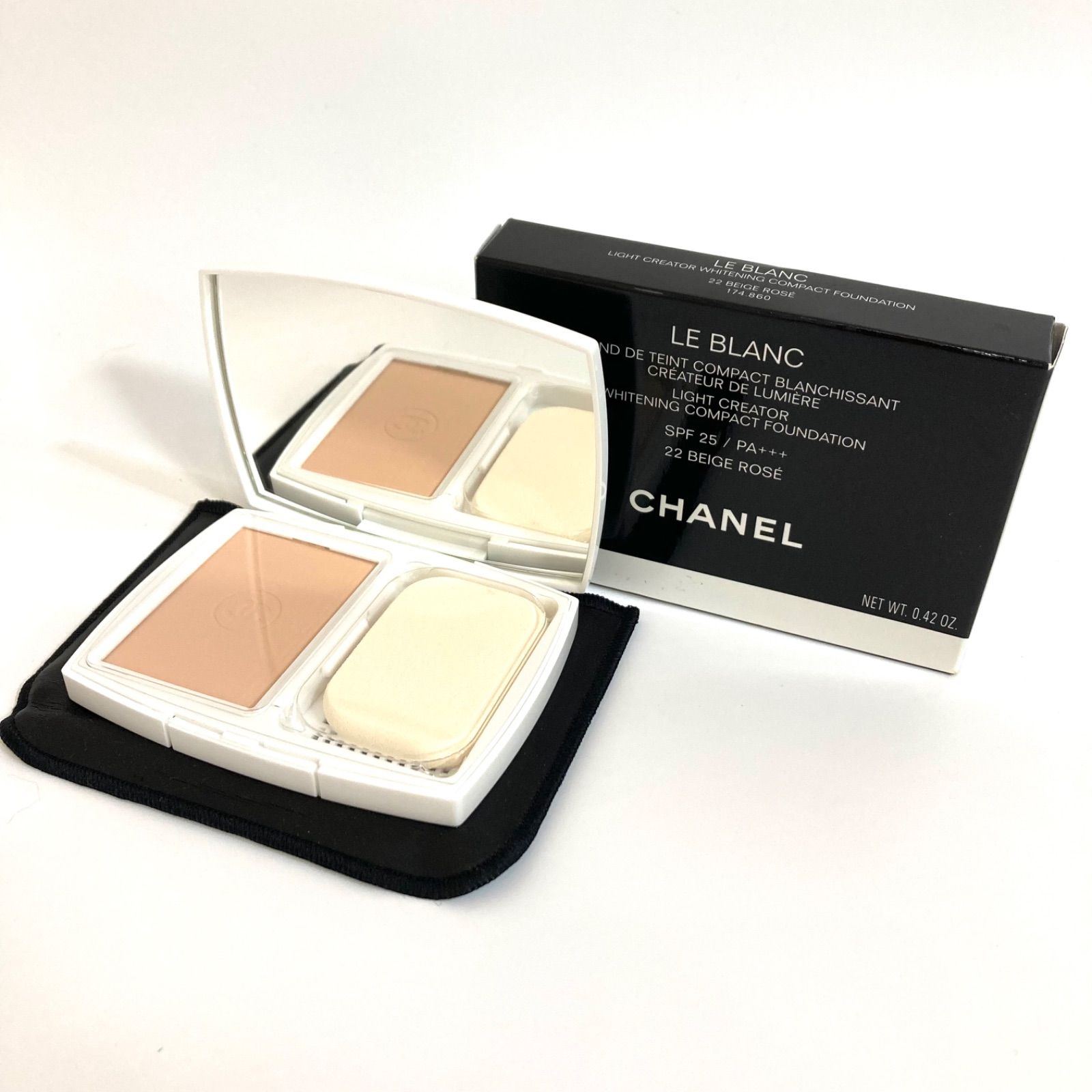 CHANEL》シャネル ルブラン ホワイトニングコンパクトファンデーション 