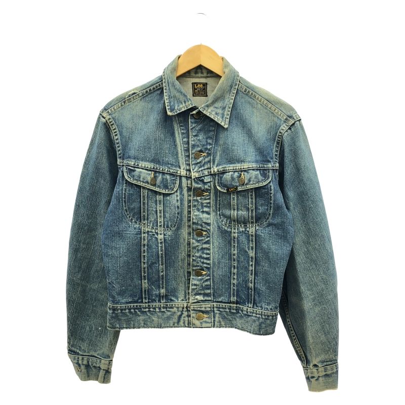 中古】70s Lee デニムジャケット 101-J 153438 サイズL 青 リー