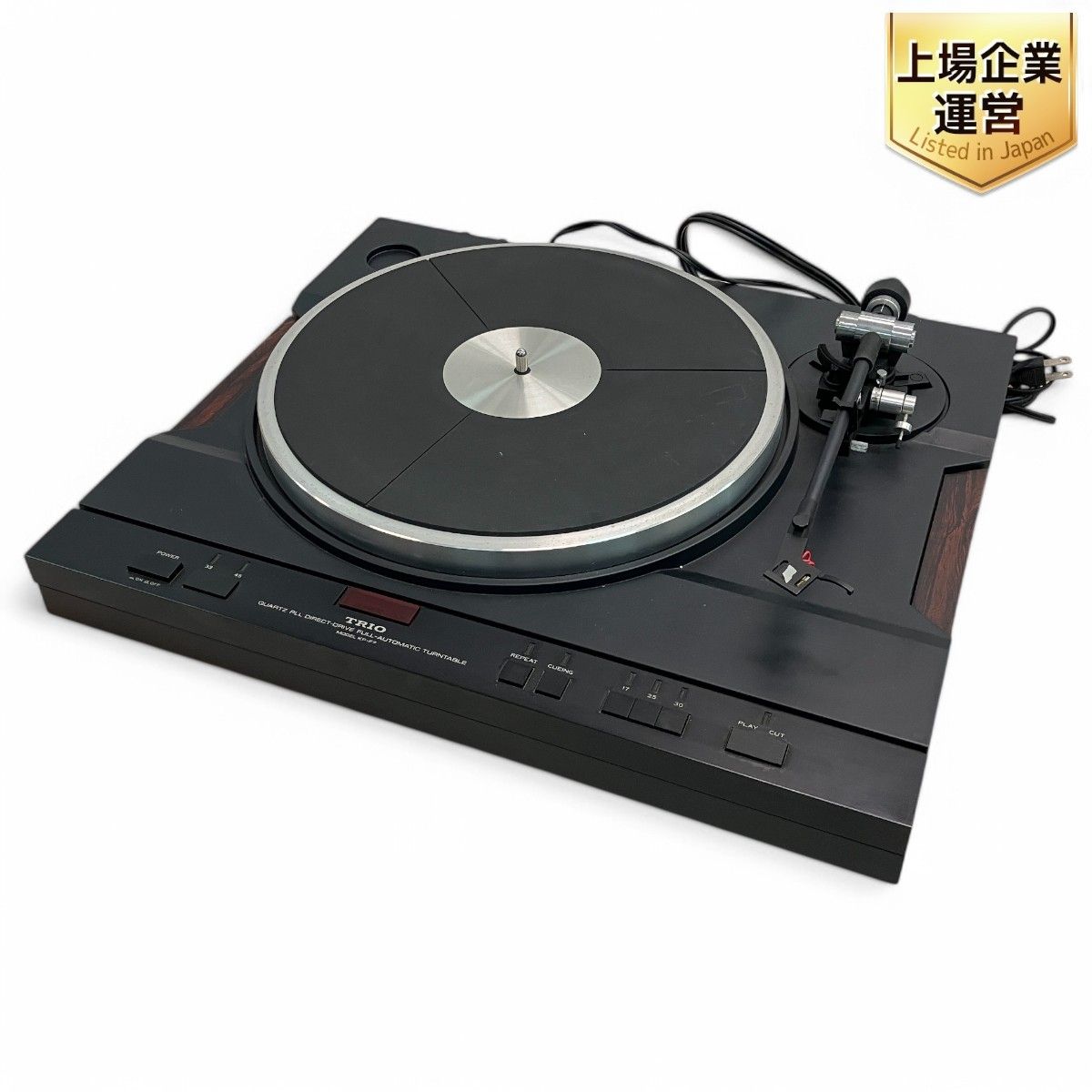 TRIO KP-F7 ターンテーブル レコードプレーヤー ダイレクトドライブ トリオ 音響機材 オーディオ機器 ジャンク C9734066