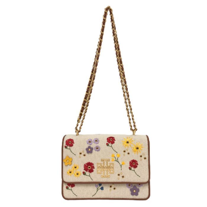 トリーバーチ TORY BURCH BRITTEN フローラル チェーン