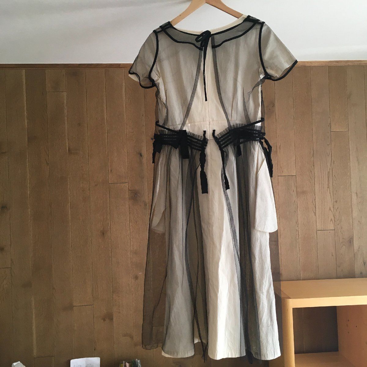 タオコムデギャルソンワンピース（生成り） タオコムデギャルソンワンピース（生成り） 中古・古着通販】TAO