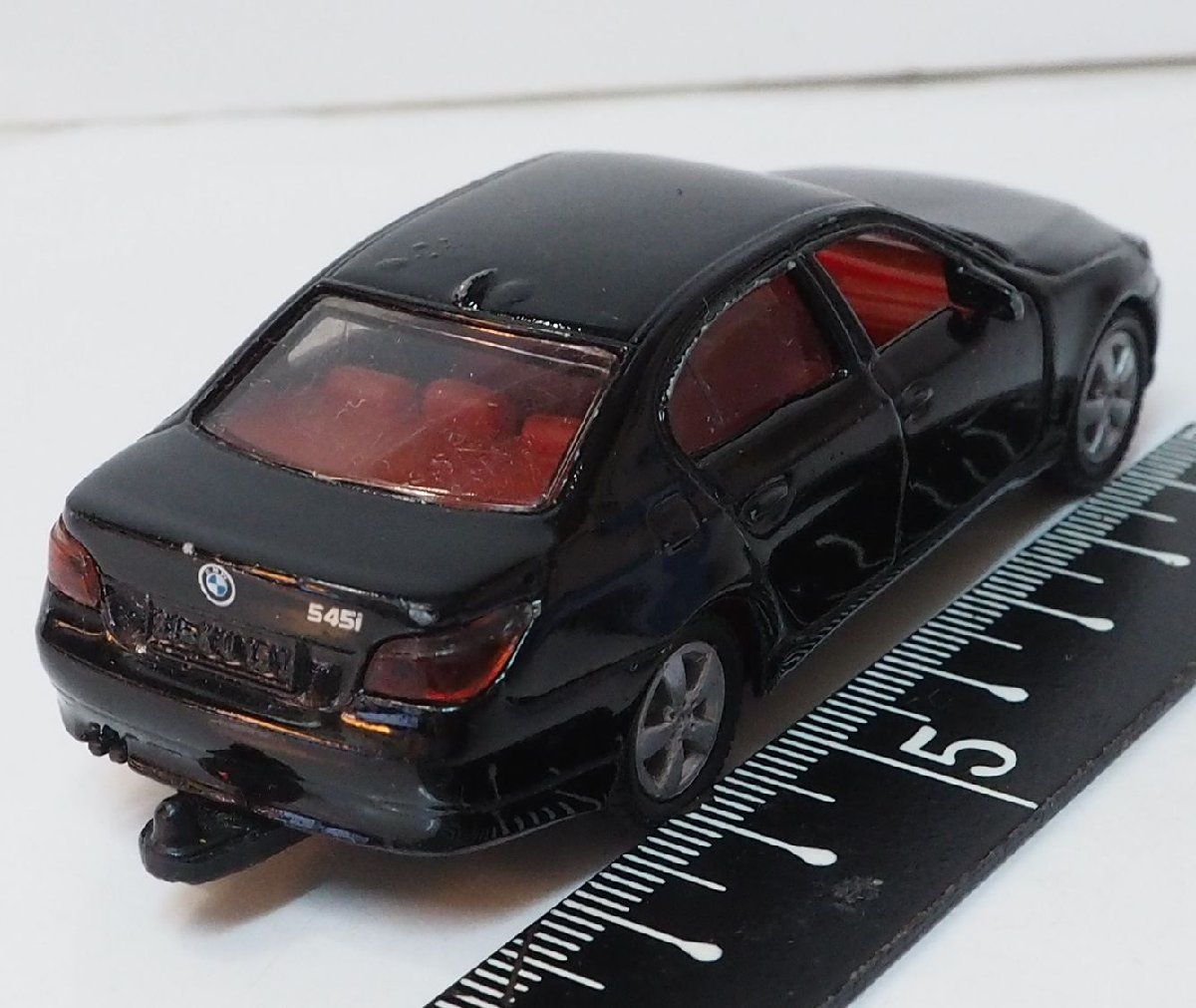 BMW 550i ミニカー1/43黒 Miniature car 1/43 BMW 550i Sedan Black Dealer Official
