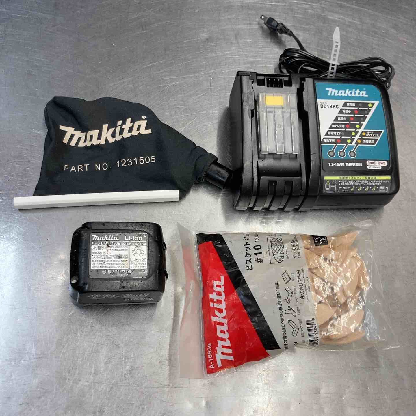 気に入る 品 マキタ makita 14.4V コードレスジョイントカッター PJ140DRF PJ140DRG フルセット品 東大和店