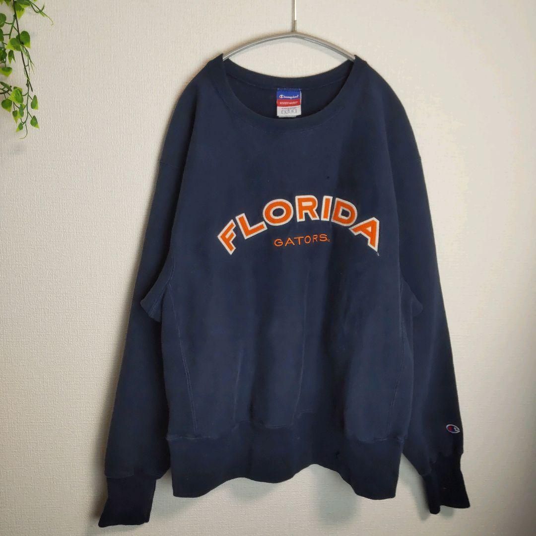 90s リバースウィーブ Champion フロリダ大学 刺繍 カレッジロゴ 90s リバースウィーブ Champion フロリダ大学 刺繍 カレッジロゴ