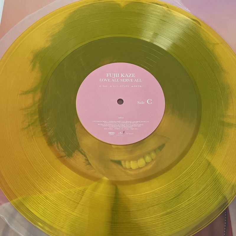 藤井風 レコードLP LOVE ALL SERVE ALL 数量限定生産盤 - メルカリ