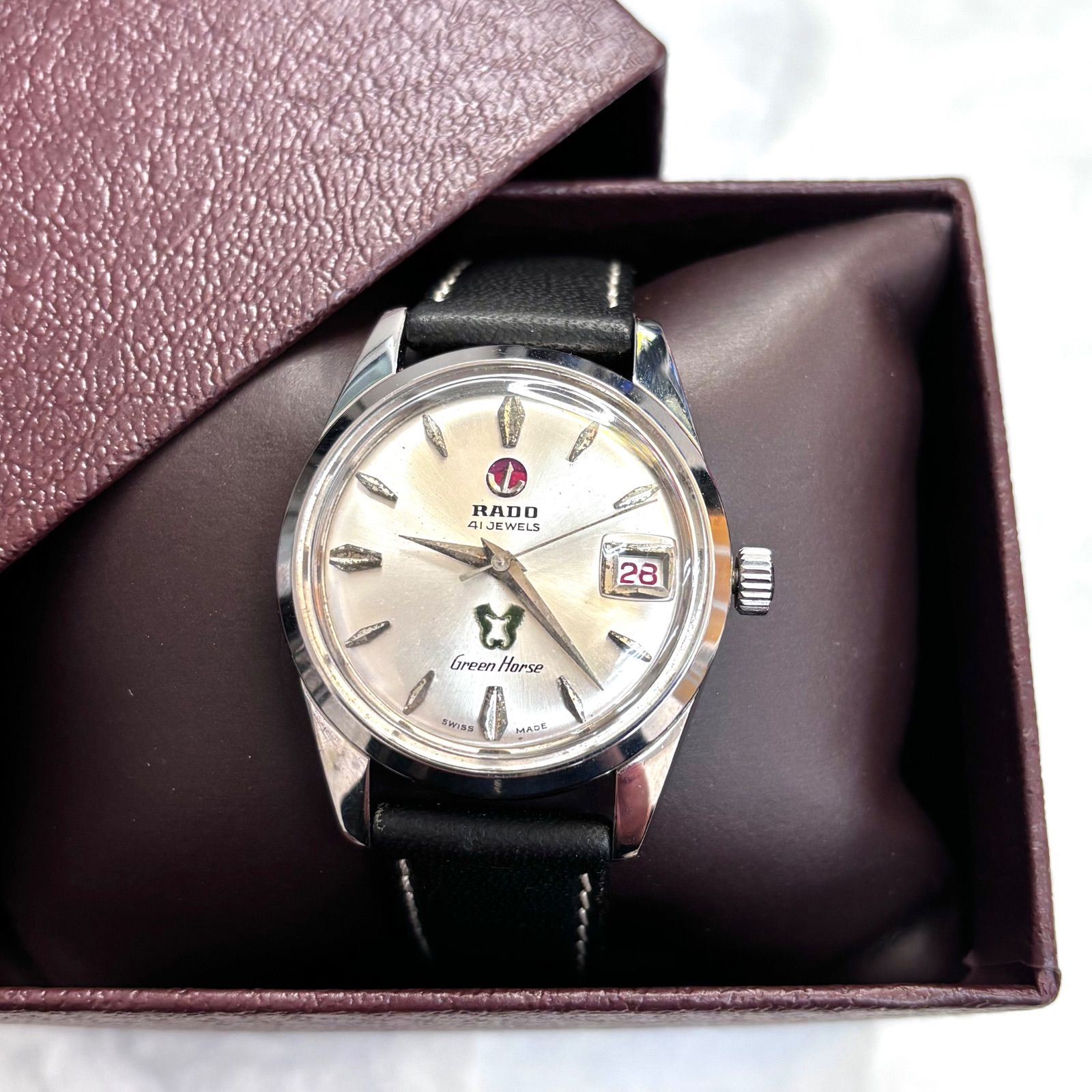 RADO Green Horse 自動巻き時計 41 JEWELS