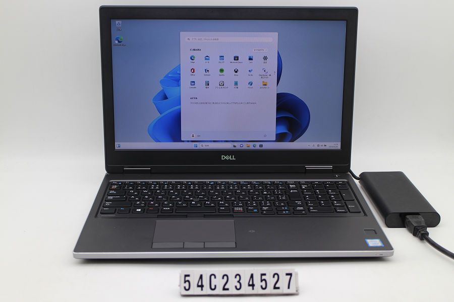 DELL Precision 7540 Core i7 9750H 2.6GHz/16GB/512GB(SSD)+1TB/15.6W/FHD(1920x1080)/Win11/Quadro T1000 【54C234527】