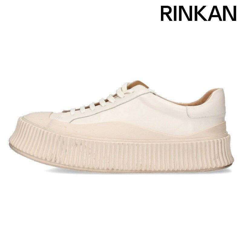 ジルサンダー プラットフォームスニーカー メンズ 40 - メルカリ