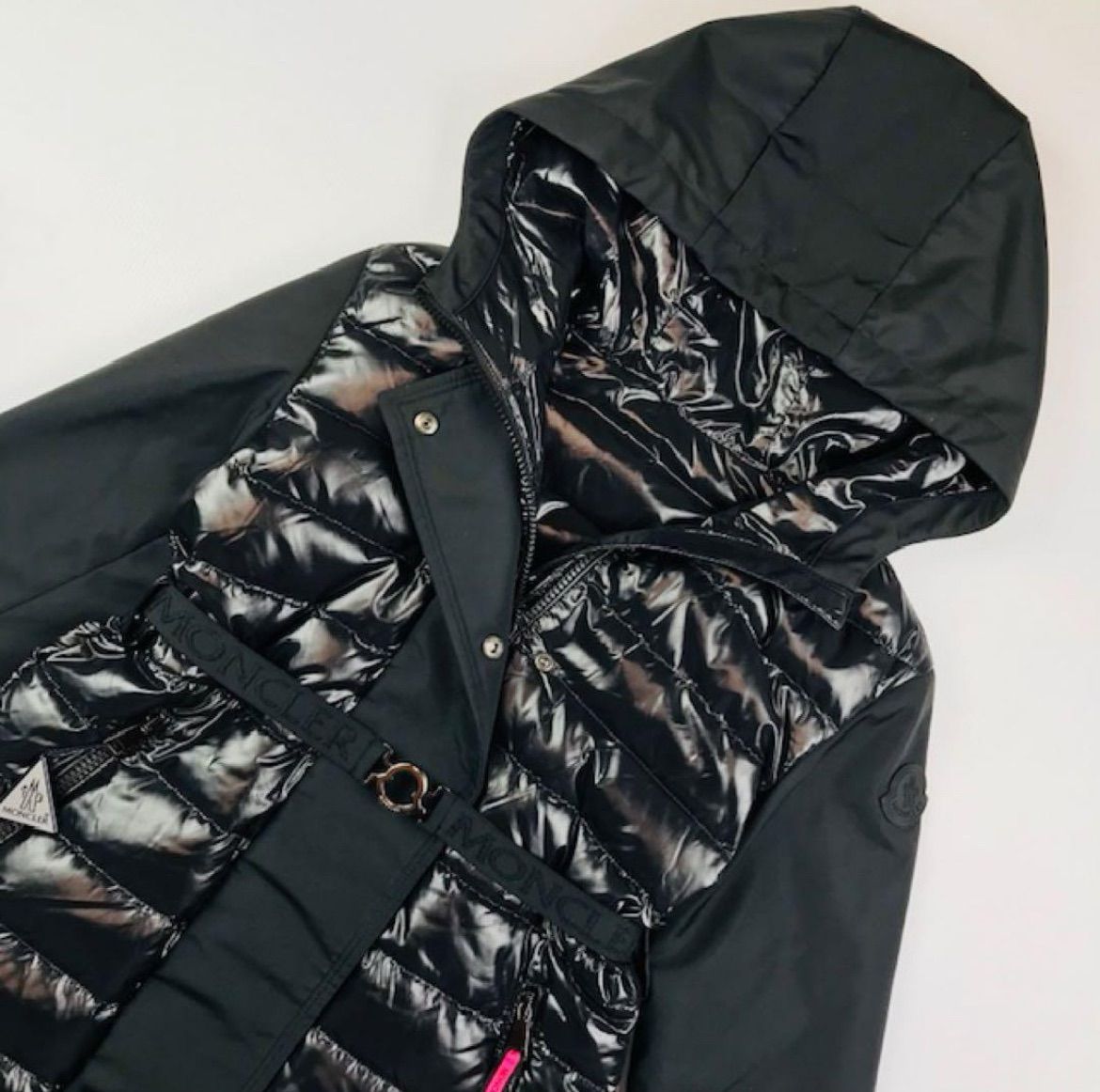 新品未使用☆MONCLER☆モンクレール・XENIE ガールズ ワッペン 刺繍