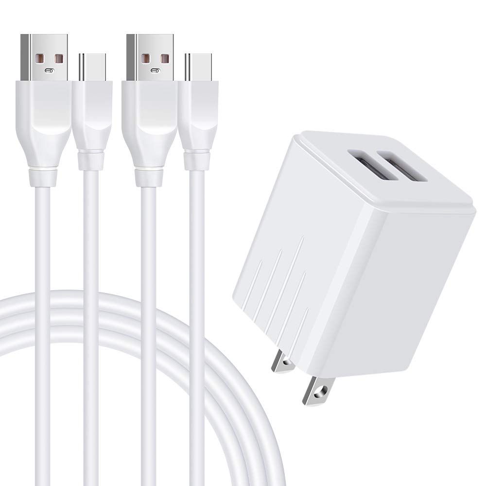 ANNIBER アンドロイド充電器 *1個+Type C充電ケーブル*2本(1.8M+
