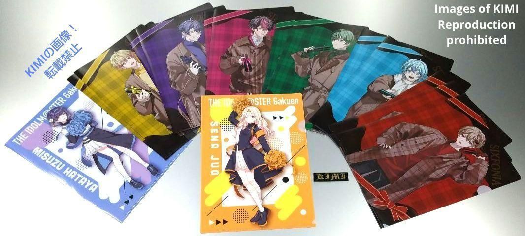 学園アイドルマスター A4クリアファイル 2025 2個 シクフォニ A4クリア シクフォニ × セブンイレブン 2月13日より“A4クリアファイル”プレゼント!