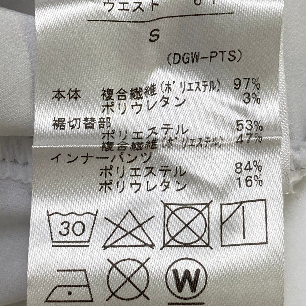 サイズ：S DESCENTE GOLF デサントゴルフ インナー付 ストレッチ
