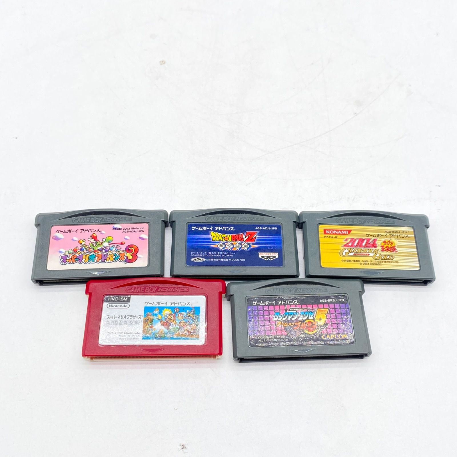 ゲームボーイアドバンス まとめて 5つまとめて ソフト 起動OK