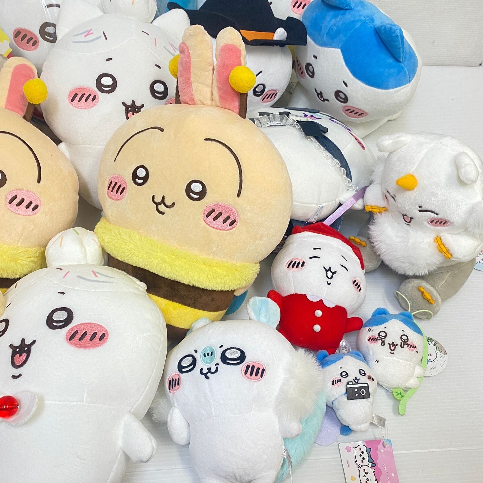 ちいかわ　ぬいぐるみ　おまけ付き【中古】 ちいかわベビー chiikawa baby キャベツに包まれたうさぎ