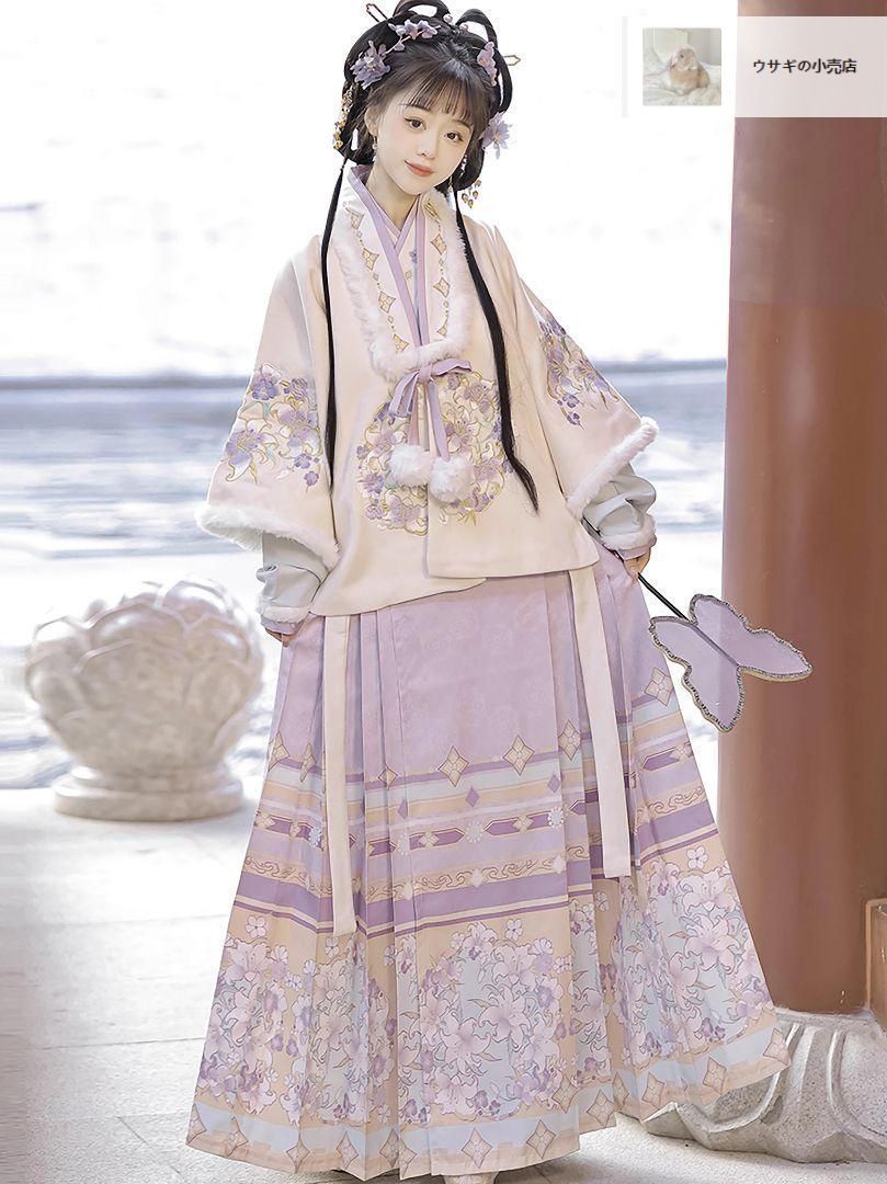 HF-164 豪華刺繍 漢服 かんふく 古風衣装 レトロ風 中華ロリータ