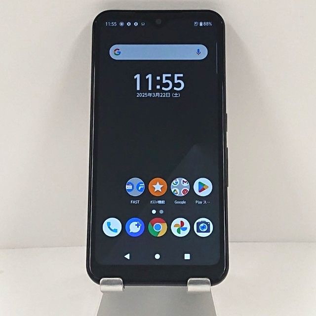 arrows We FCG01 au ブラック 送料無料 本体 c10759 - メルカリ