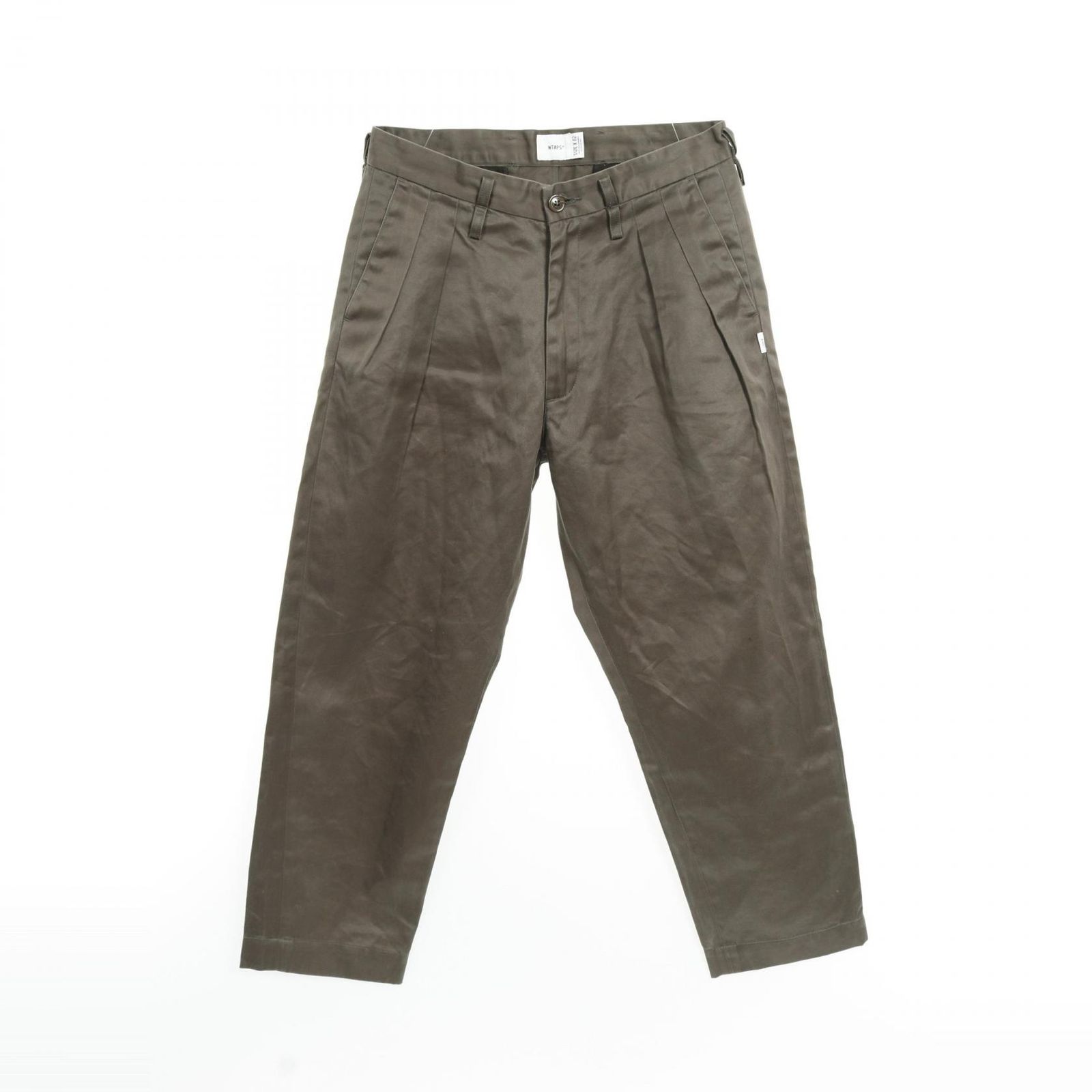 WTAPS ダブルタップス TUCK 02 TROUSERS COTTON TWILL パンツ