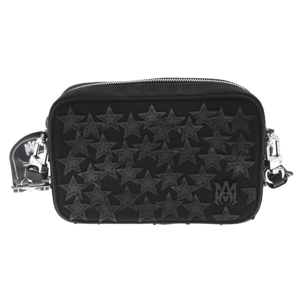 AMIRI (アミリ) Stars Camera Bag スターパッチ付き ショルダーバッグ 