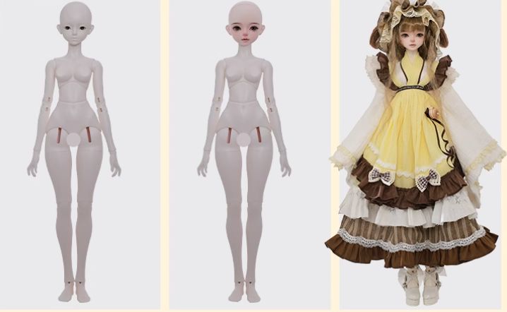 AX116 BJD 1/4 ドール本体 Loki 球体関節人形 ハンドメイド 球体関節