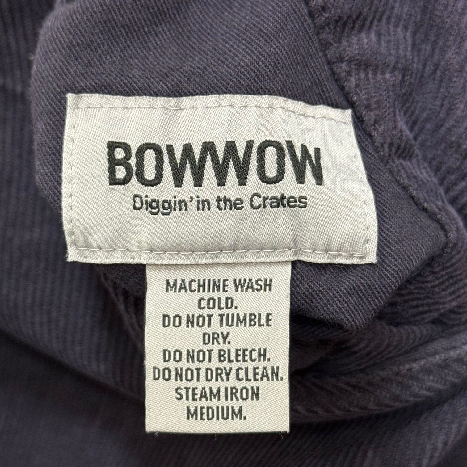 参考上代60500円 未使用品 BOWWOW 24AW PRISONER CORDS JK プリズナー 