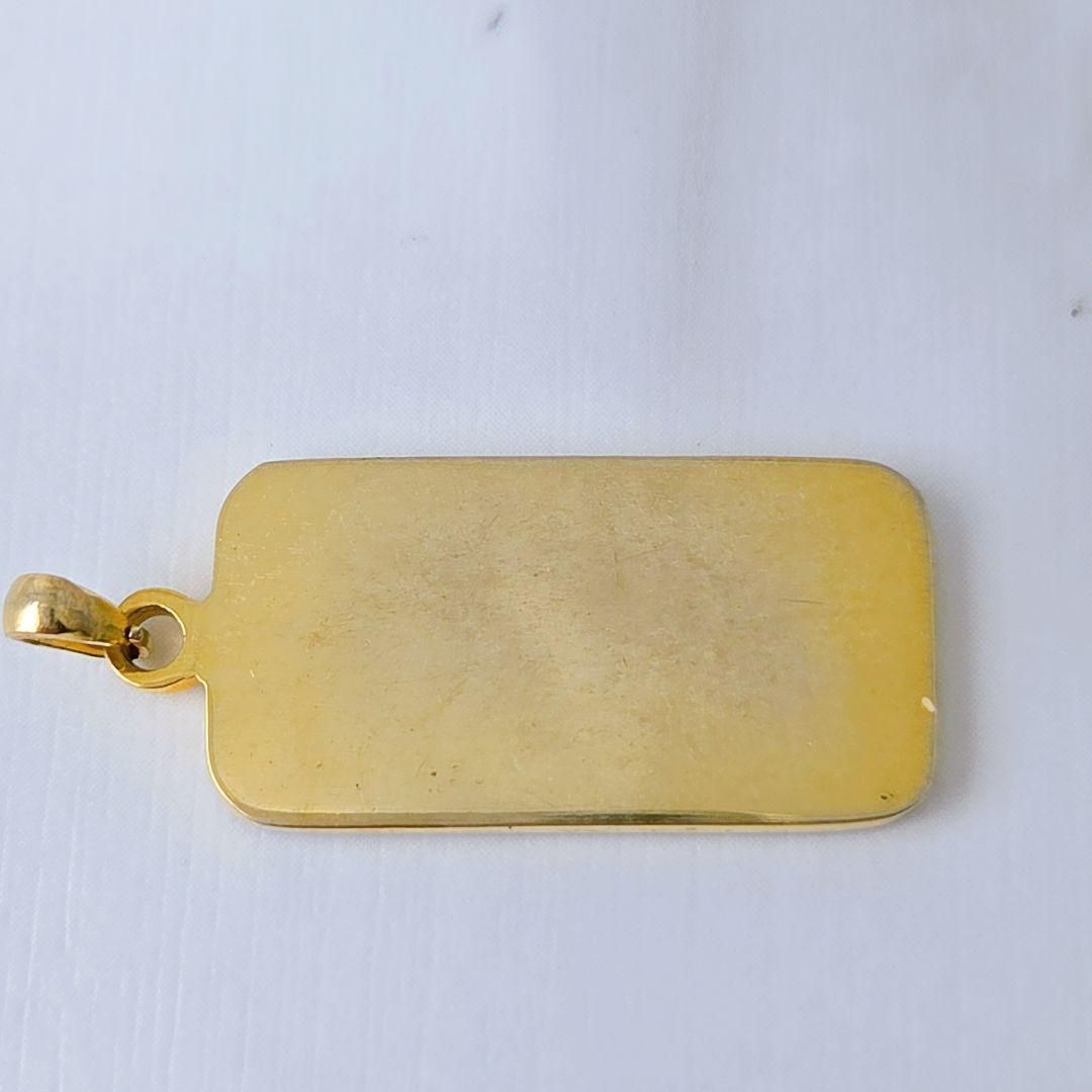 Christian Dior Necklace top gold plate クリスチャン