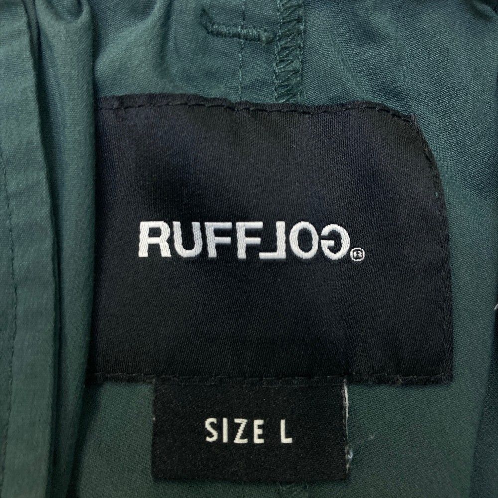 サイズ：L RUFFLOG ラフロッグ ハーフパンツ カーキ系