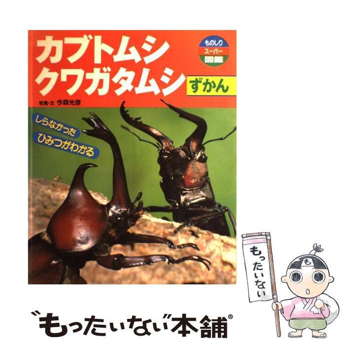 中古】 カブトムシクワガタムシずかん (ものしりスーパー図鑑) / 今森