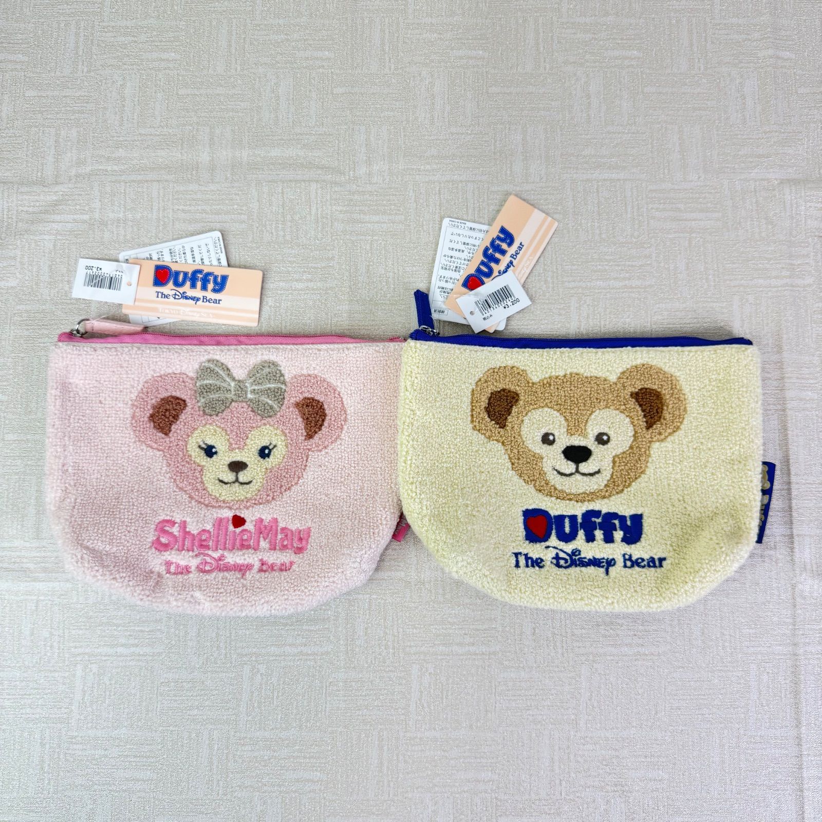 廃盤レア品】ディズニー ダッフィー シェリーメイ ポーチ ミニタオル 4 