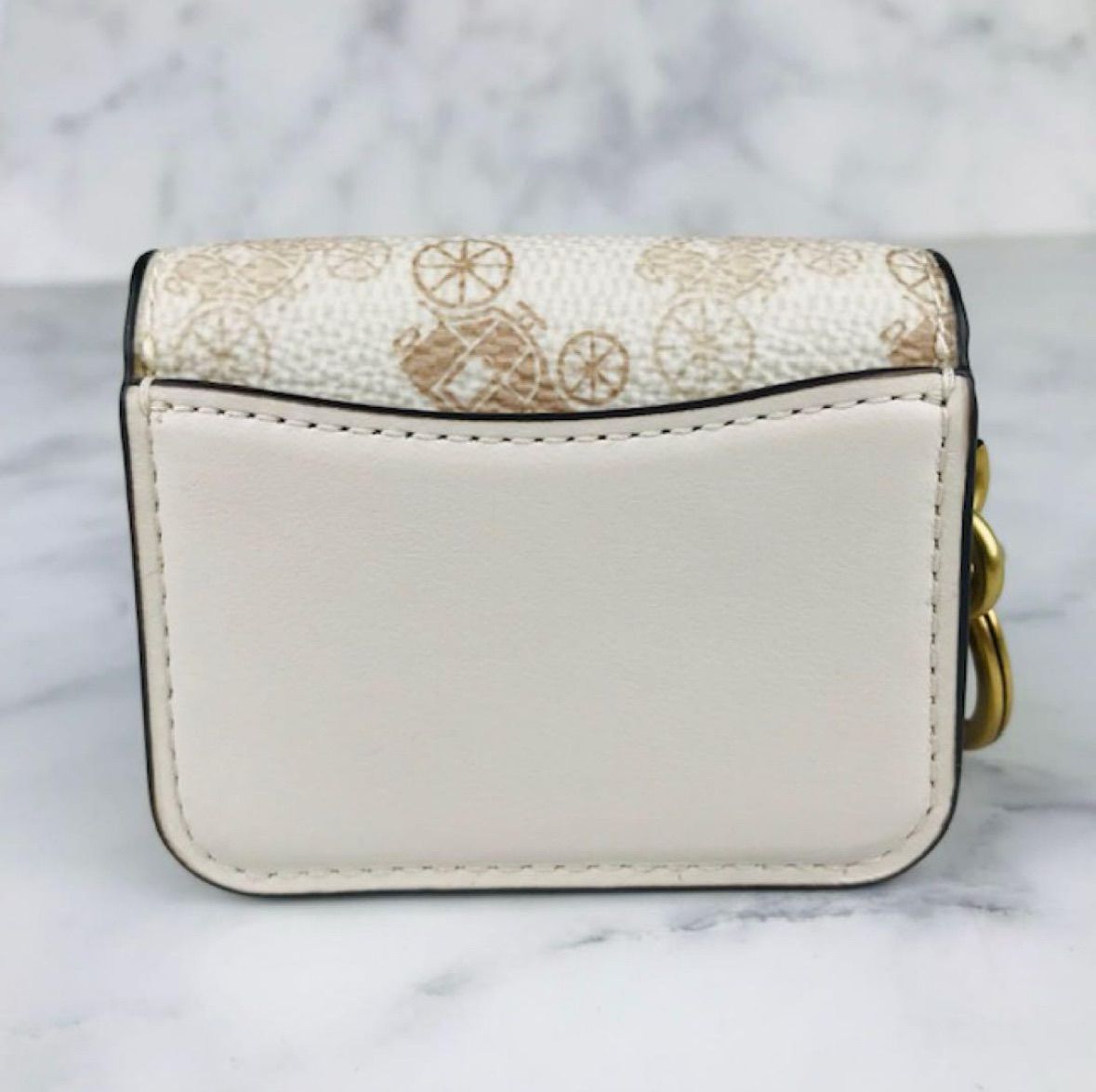 極美品☆COACH・コーチ ミニ ビート バッグ チャーム ウィズ ホース