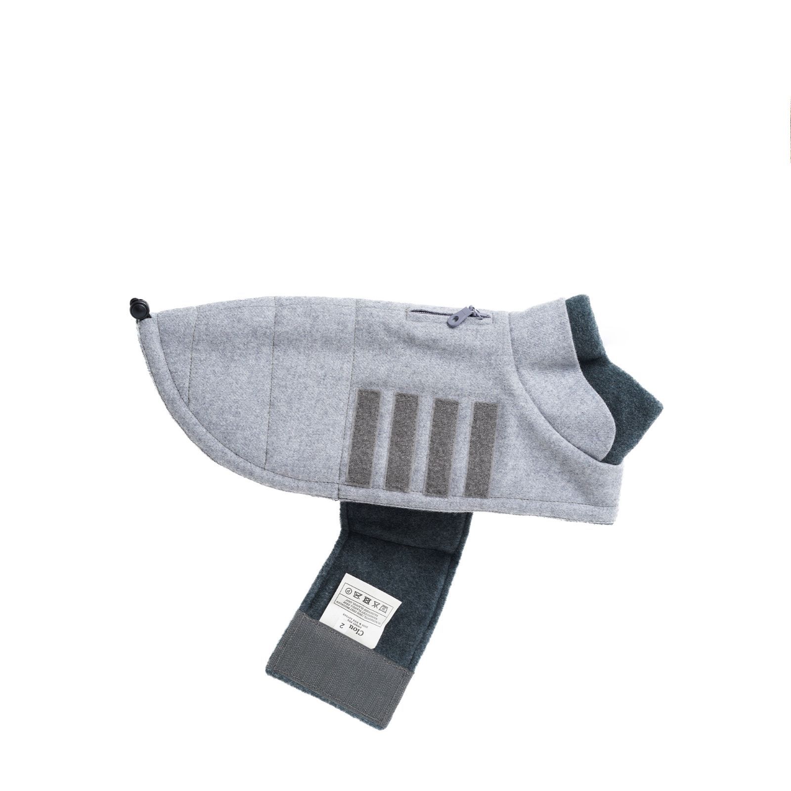 ♥｜Cloud7｜Dog Coat Brooklyn Flannel Grey サイズ ３ 体重4〜6kgにおすすめ ｜リード レザー 犬 小型犬 海外直輸入 ペットグッズ イタグレ WWW_NOITHATQUANGTHANH_NET