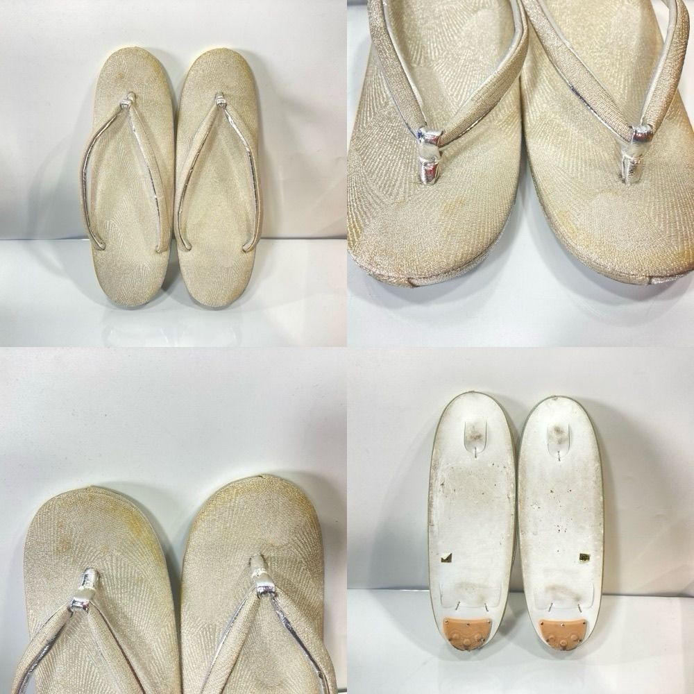 和装小物 草履・バッグセット (管理番号：OKU8486/D3-80) - メルカリ